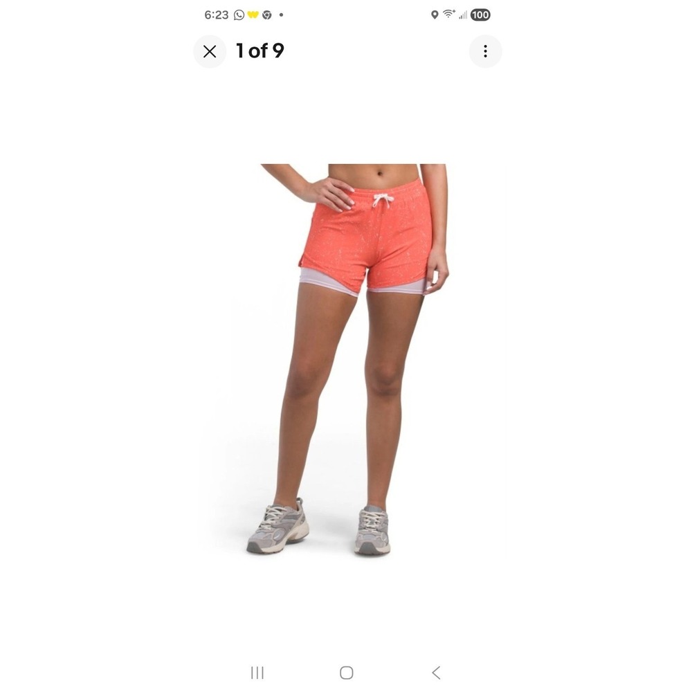 NWT Brooks Women's Moment‎ 5" 2-in-1 Shorts Running Bottoms Size XS